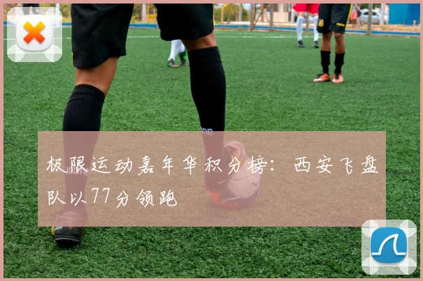 极限运动嘉年华积分榜：西安飞盘队以77分领跑